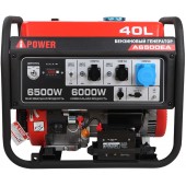 Бензиновый генератор A-iPower A6500 EA 
